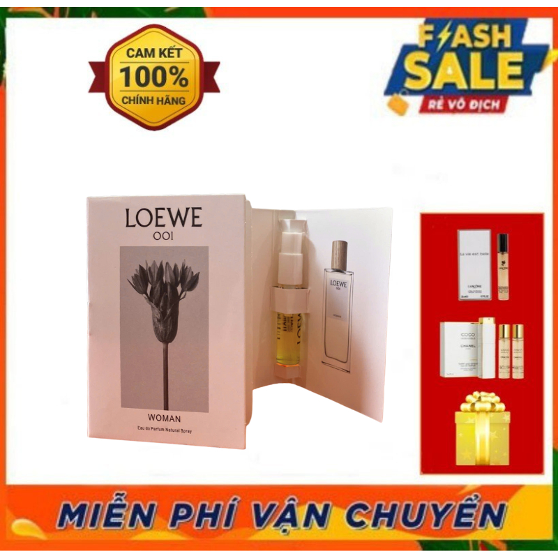 Nước hoa mini Loewe dung tích 2ml_dạng xịt nhiều mùi siêu thơm nhỏ gọn bỏ túi