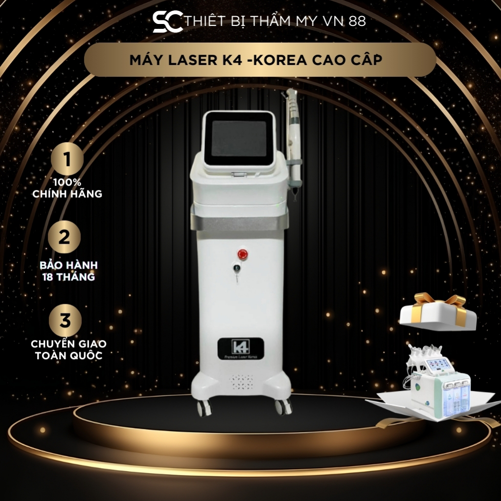 Máy Laser Xóa Xăm  Laser K4 [ Bảo Hành 18 Tháng ]