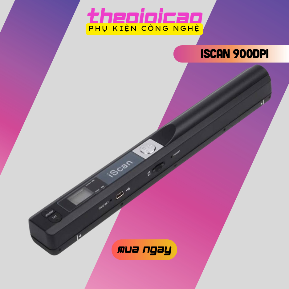 Máy Scan cầm tay Procam iScan 900DPI Cao Cấp