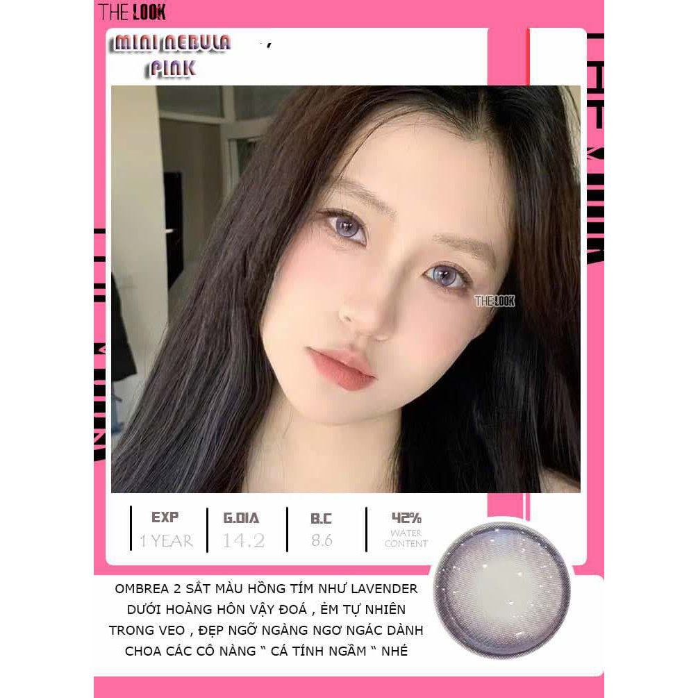 Kính Áp Tròng Nebula - Pink