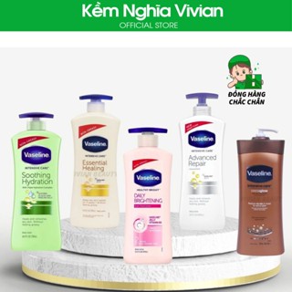 Sữa Dưỡng thể trắng da Vaseline Lotion Mỹ 725ml 