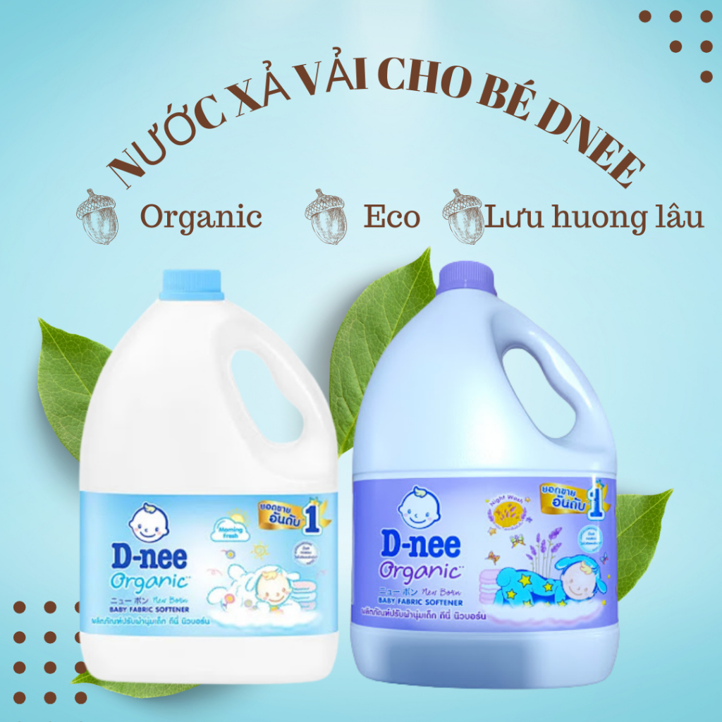 Nước Xả Làm Mềm Vải Dnee Thái Lan 2800ml