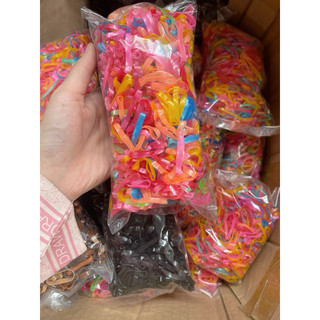 100g / 1 lạng chun buộc tóc nhiều màu siêu dai