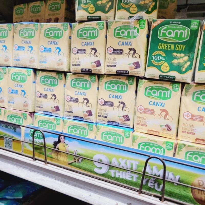 Combo 2 lốc Sữa fami hộp 200ml đủ vị
