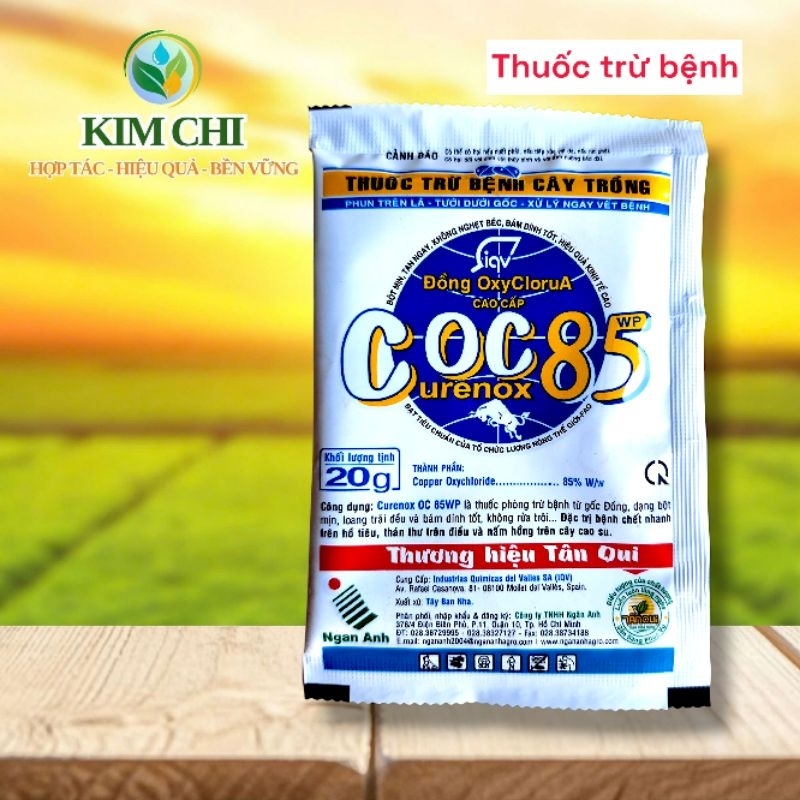 Thuoc trừ bệnh cây trồng - COC85