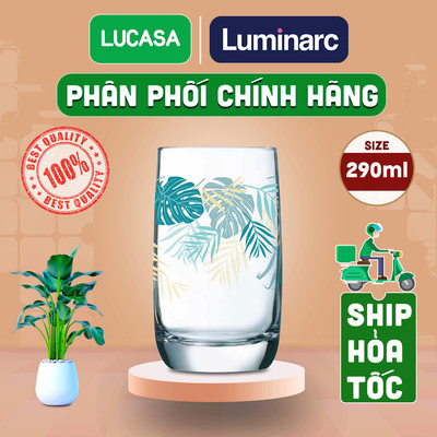 Ly Thủy Tinh Luminarc Hiwaii 290ml - Loại Cao L4911-1 | Phân Phối Chính Hãng