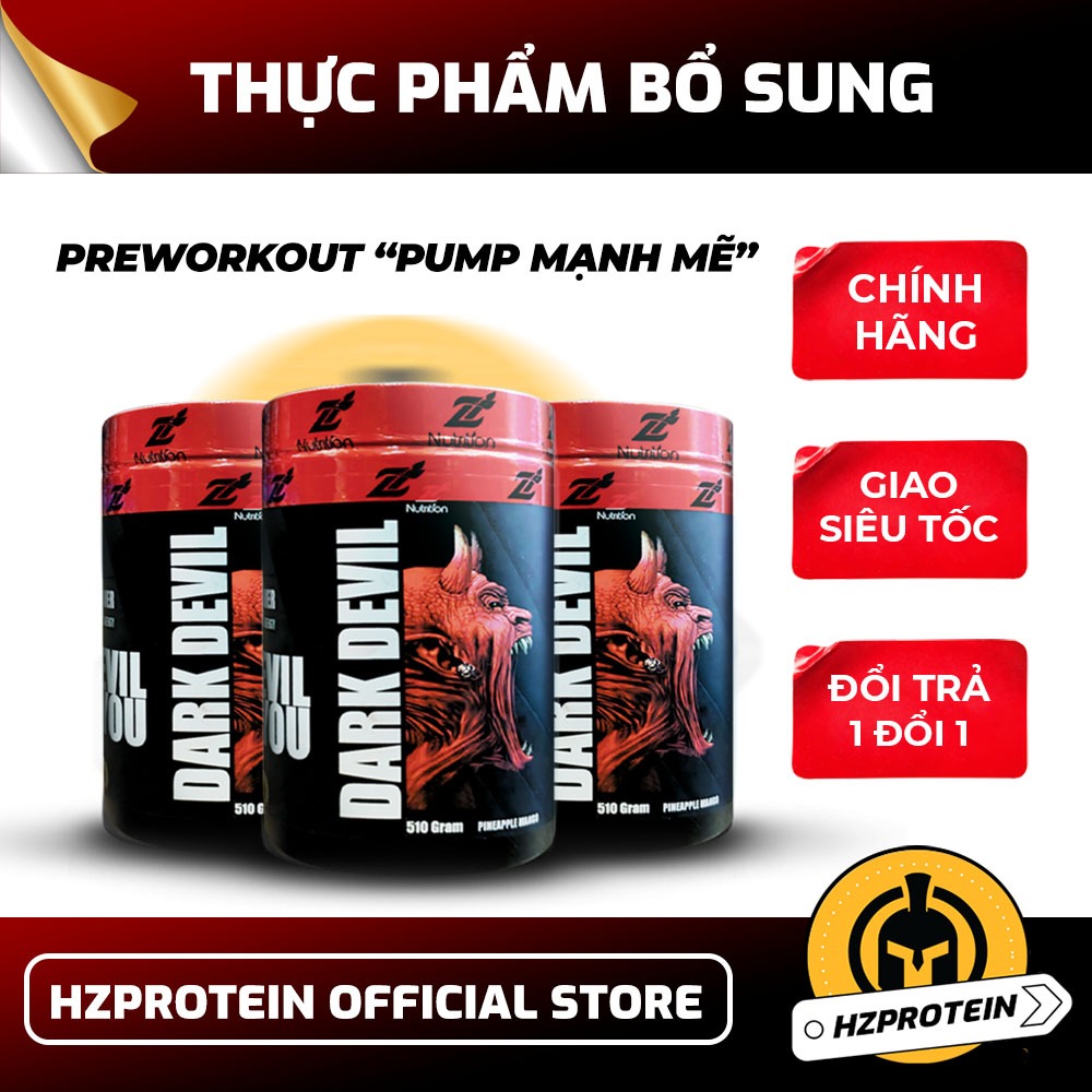 DARK DEVIL PREWORKOUT - TĂNG SỨC MẠNH VƯỢT TRỘI (30 LẦN DÙNG)