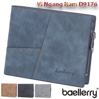  Ví Da Lộn Nam Baellerry D9176 Chính Hãng Bóp Da Nam Nhiều Ngăn Tiện Lợi Cao Cấp 2 Kiểu Dáng Ngang Và Đứng 