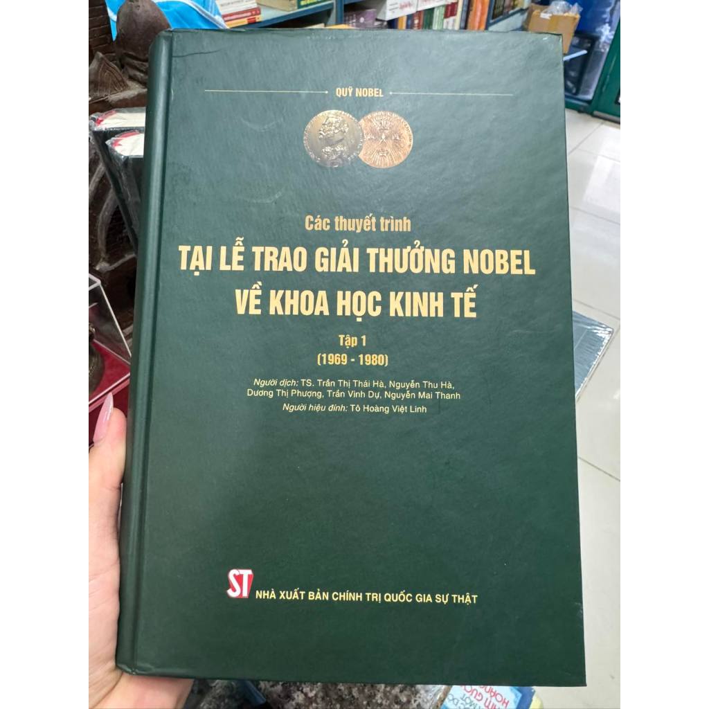 Sách - Các Thuyết Trình Tại Lễ Trao Giải Thưởng Nobel Về Khoa Học Kinh Tế (Bộ 6 quyển)