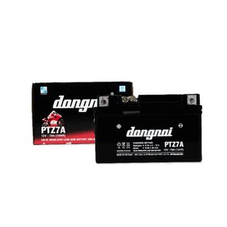 Ắc Quy Đồng Nai PTZ7A 12V-7Ah cho xe máy Atila, Piagio, Spacy ,Vespa, Zip, Môtô...