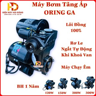  Máy bơm tăng áp ORING Role Ngắt Tự Động.Tăng áp lực nước cùng lúc cho nhiều thiết bị BH 1Năm 