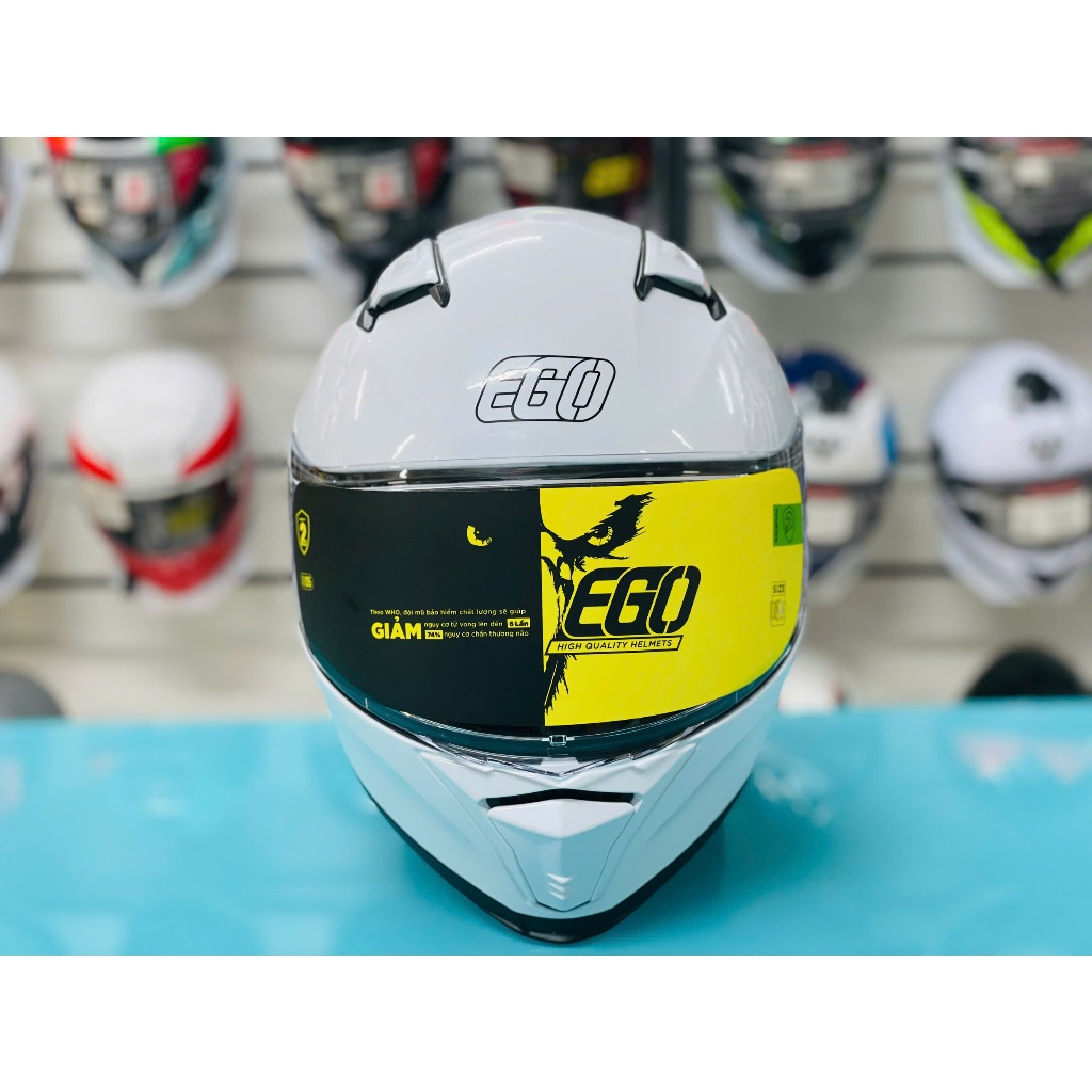 Nón Bảo Hiểm Ego E72 Nón Fullface Ego E72 Bản 2 Kính Chính Hãng