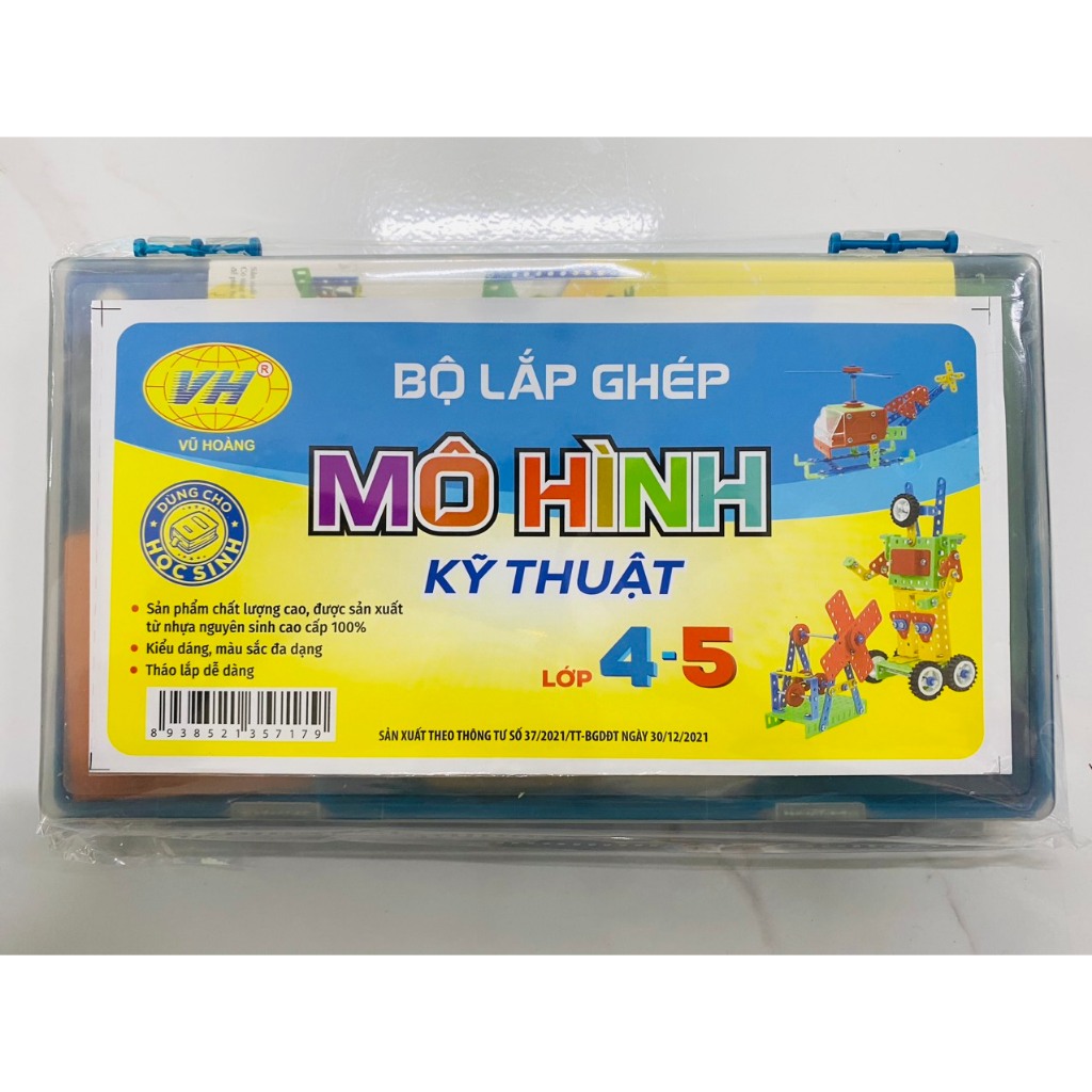 Bộ lắp ghép mô hình kỹ thuật Lớp 4 -5