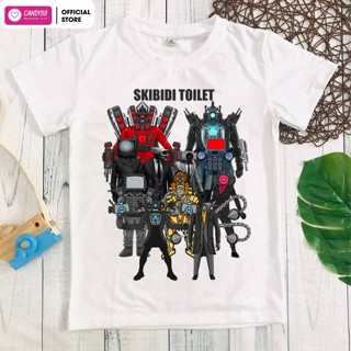 Áo skibidi toilet trẻ em, Quái Vật skibidi toilet titan tv man speaker man áo cho bé trai siêu ngầu size từ 10kg - 60kg