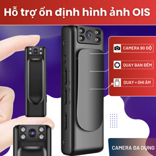  Camera mini cho xe đạp – Máy quay mini 1080p Full HD camera hành trình camera giám sát chống rung quay mượt 