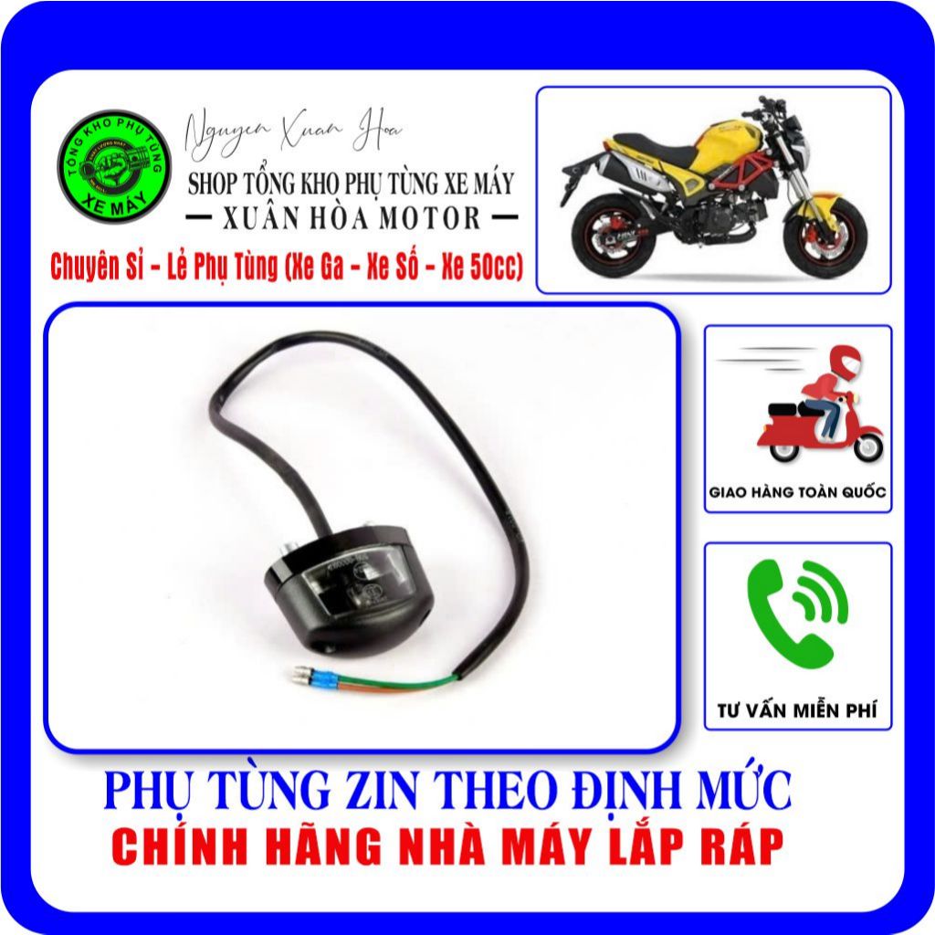 Đèn soi biển số Ducati monster 110