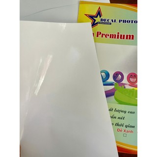 GIẤY DECAL PHOTOPAPER GLOSSY (ẢNH)