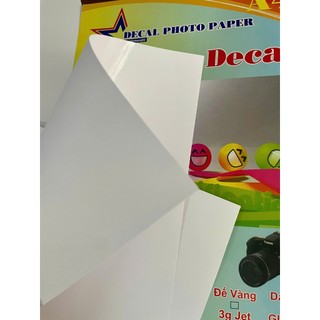 GIẤY DECAL PHOTOPAPER GLOSSY (ẢNH)
