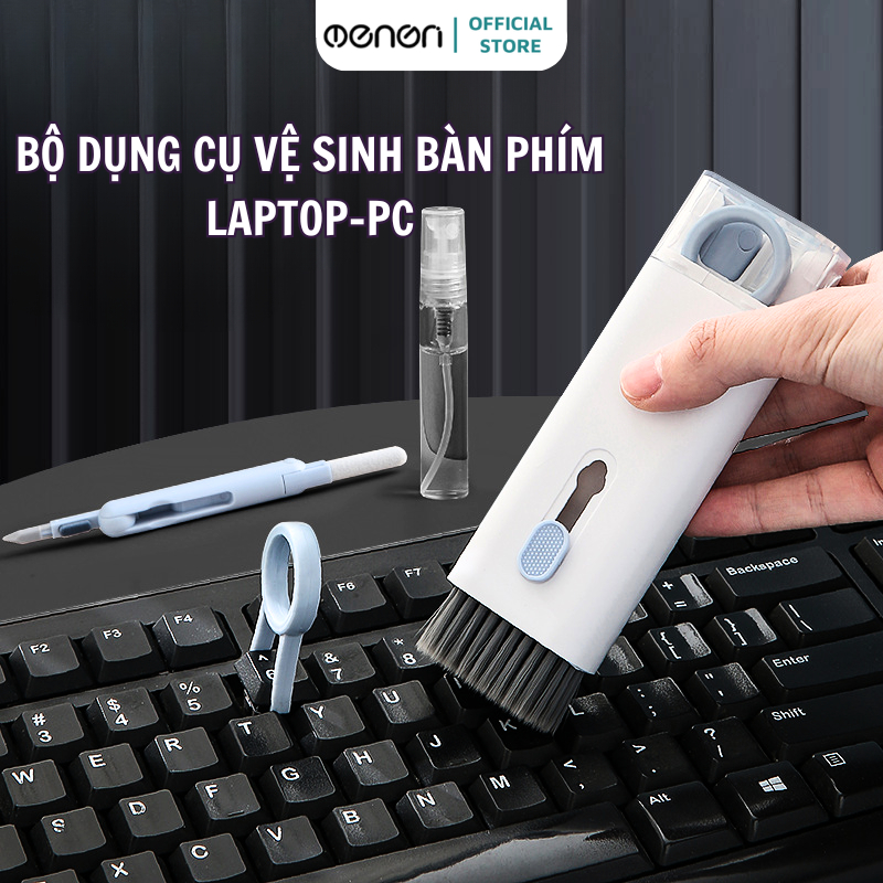 Bộ Vệ Sinh Laptop Dụng Cụ Vệ Sinh Tai Nghe, Bàn Phím, Điện Thoại - 7 in 1