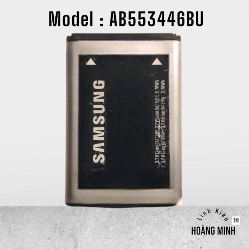 Pin Samsung GT B2100 / C3300 / C5212 / E1110 / E1130 / E1170 / E2120 / E2121 / E2230 - AB553446BU - 