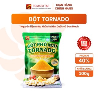 Bột phô mai Tornado truyền thống - Gói 100g - Tomato T&P dùng để lắc khoai, làm bánh, sốt phô mai