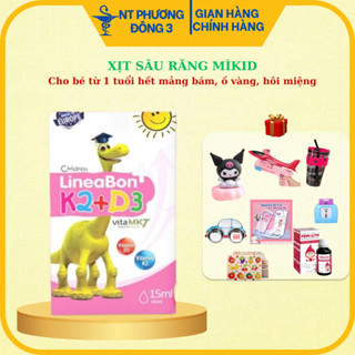 [MẪU MỚI- TẶNG QUÀ TỰ CHỌN] LineaBon D3K2 hồng 15ml tinh khiết hỗ trợ hấp thu canxi dạng nhỏ giọt tiện lợi 15ml cho trẻ