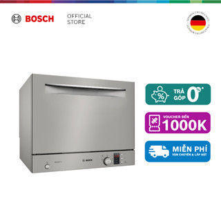  Máy Rửa Chén Để Bàn 6 Bộ Bosch SKS62E38EU - Series 4  55cm  - Hàng chính hãng 