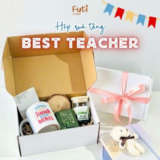 [TẶNG KÈM CARD] Set Quà Tặng Nến Thơm, Muối Hồng Himalaya, Kèm Trà Thảo Mộc Dịp Đặc Biệt, Ý Nghĩa