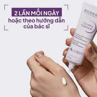 Kem Dưỡng Ẩm Phục Hồi Và Làm Dịu Da Bioderma Cicabio Tím l Ngân Phạm Korea