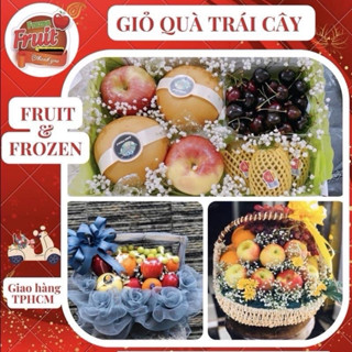 GIỎ QUÀ TẶNG TRÁI CÂY/ LẴNG TRÁI CÂY HOA QUẢ TƯƠI (Trái cây nhập khẩu Q3)