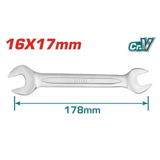 ĐỒ NGHỀ TOTAL Cờ lê 2 miệng <HÀNG CHÍNH HÃNG > TDOES10111