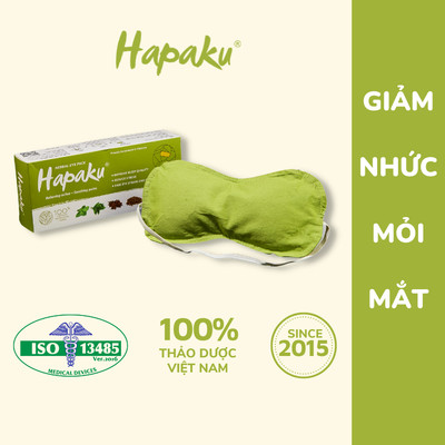 Máy Massage Mắt Từ Thảo Mộc Hapaku, Giảm Mỏi Mắt, Mặt Nạ Mắt Thư Giãn, Giúp Ngủ Ngon
