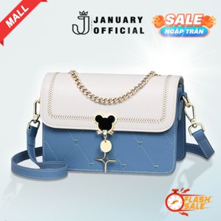 Túi Xách Nữ Thời Trang Cao Cấp JANUARY, Túi Đeo Chéo Đeo Vai Công Sở Da PU, Đi Chơi, Đi Tiệc GC24