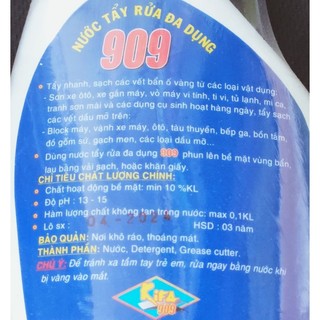 Tẩy đa năng 909 x 600ml