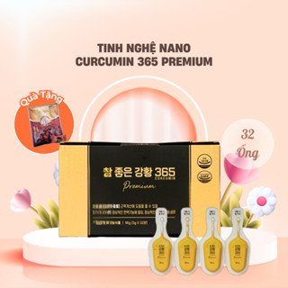 Tinh Nghệ Nano 365 Curcumin Premium Hàn Quốc Cao Cấp Hộp Lớn 32 Tép