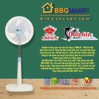 Quạt lửng motor đồng + vòng bi Dolphin Đ-212 35W cánh B3 300mm Hoạt động êm ái, BH 36 tháng - LIFAN