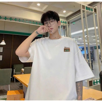 Áo Thun Nam Nữ HANDMADE NAD Unisex - Áo Phông Nam Nữ Tay Lỡ Form Rộng Chất Liệu Cotton Khô Thoáng Mát