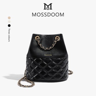  MOSSDOOM Túi đeo vai dung tích lớn họa tiết kim cương mới 