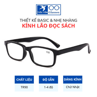 Kính Lão Đọc Sách Kính Làng dành cho trung niên phù hợp cả nam và nữ 1021 - Mắt kính Tiểu Yến