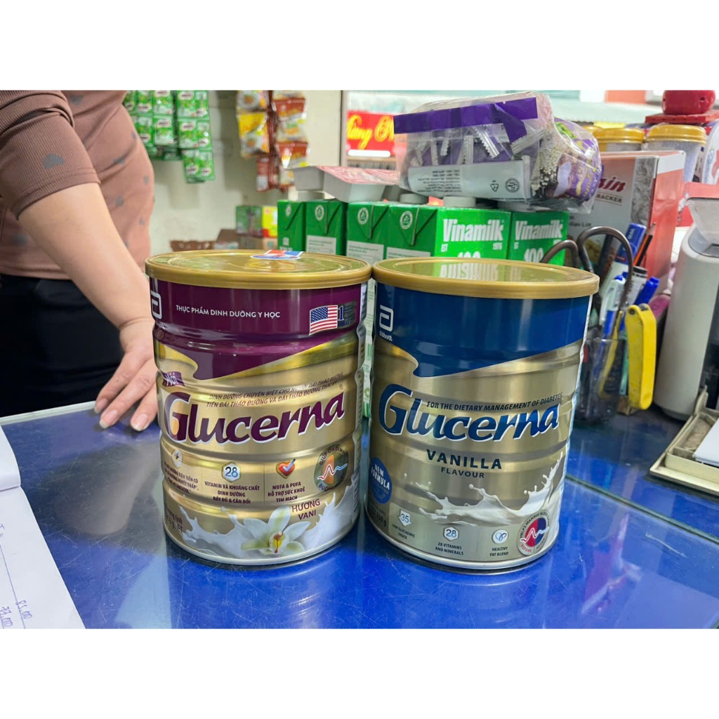 Sữa tiểu đường GLUCERNA (800g) Date 2/2026