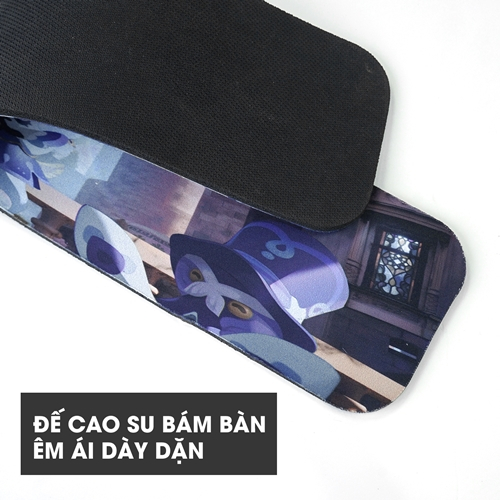 Kê Tay Bàn Phím Vải Mịn 45x10cm Dày 5mm Lót Cổ Tay Êm Tay Chống Mỏi | BigBuy360 - bigbuy360.vn