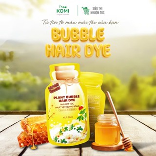 [KOMI VIỆT NAM] Nhuộm Tóc Bong Bóng Mật Ong KOMI gói 30ml đa dạng màu thời trang lên màu chuẩn không cần tẩy tóc