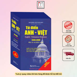 Sách - từ điển anh - việt 340.000 mục từ và định nghĩa