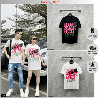Áo Phông Nam Nữ DSQ2 Japan Punk Siêu Đẹp. Áo Thun Dsquared2 Japan Punk Phối Chữ Sơn Hồng Trẻ Trung Năng Động.