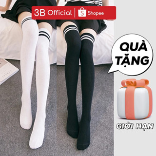 Tất vớ đùi cao cổ nữ qua gối 52cm chống nắng Design By 3B phong cách Hàn Quốc -  Có bigsize 52cm