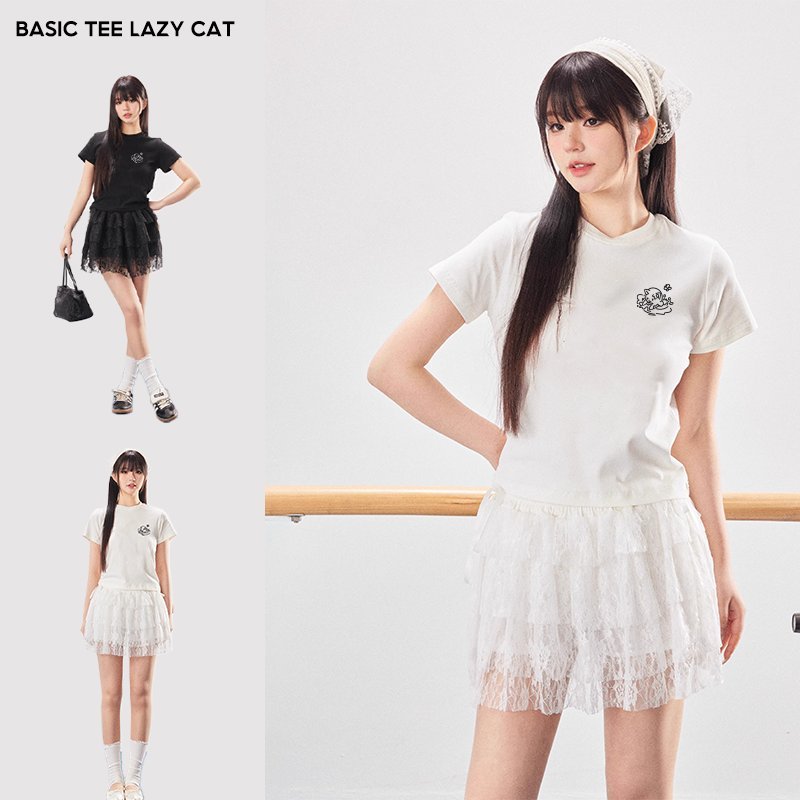 Áo Babytee MICHIO Form Ôm Chất Cotton Cao Cấp Mặc Thoáng Khí Năng Động