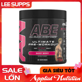 ABE Pre workout 30 servings vị Energy Applied Nutrition - Tăng sức mạnh Tăng tập trung