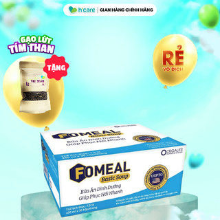 [Thùng 30 hộp] Soup uống dinh dưỡng Fomeal Basic Soup 250ml cho người phẫu thuật, phục hồi sức khoẻ