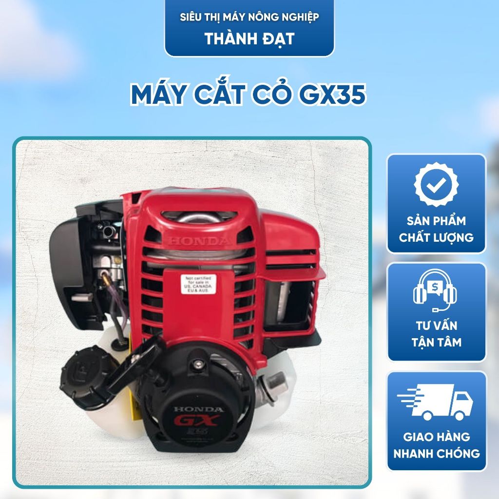 Máy Cắt Cỏ GX35 Chạy Xăng Máy Phát Cỏ Động Cơ 2 Thì Công Suất Mạnh Cắt Cỏ Đa Năng