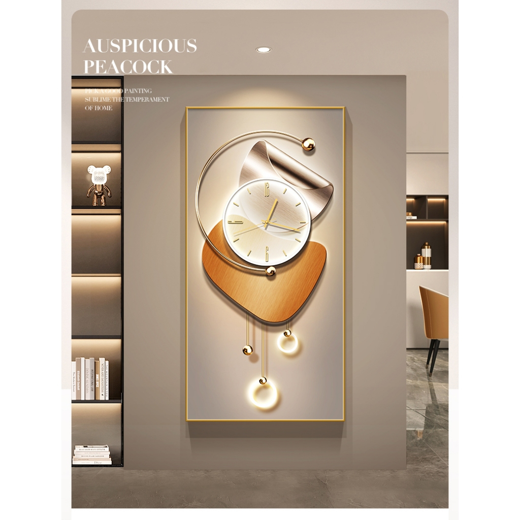  Tranh Tráng Gương Treo Tường Decor Kết Hợp Đồng Hồ Nghệ Thuật Hiện Đại Sang Trọng Trang Trí Nội Thất Căn Hộ Tiện Lợi 